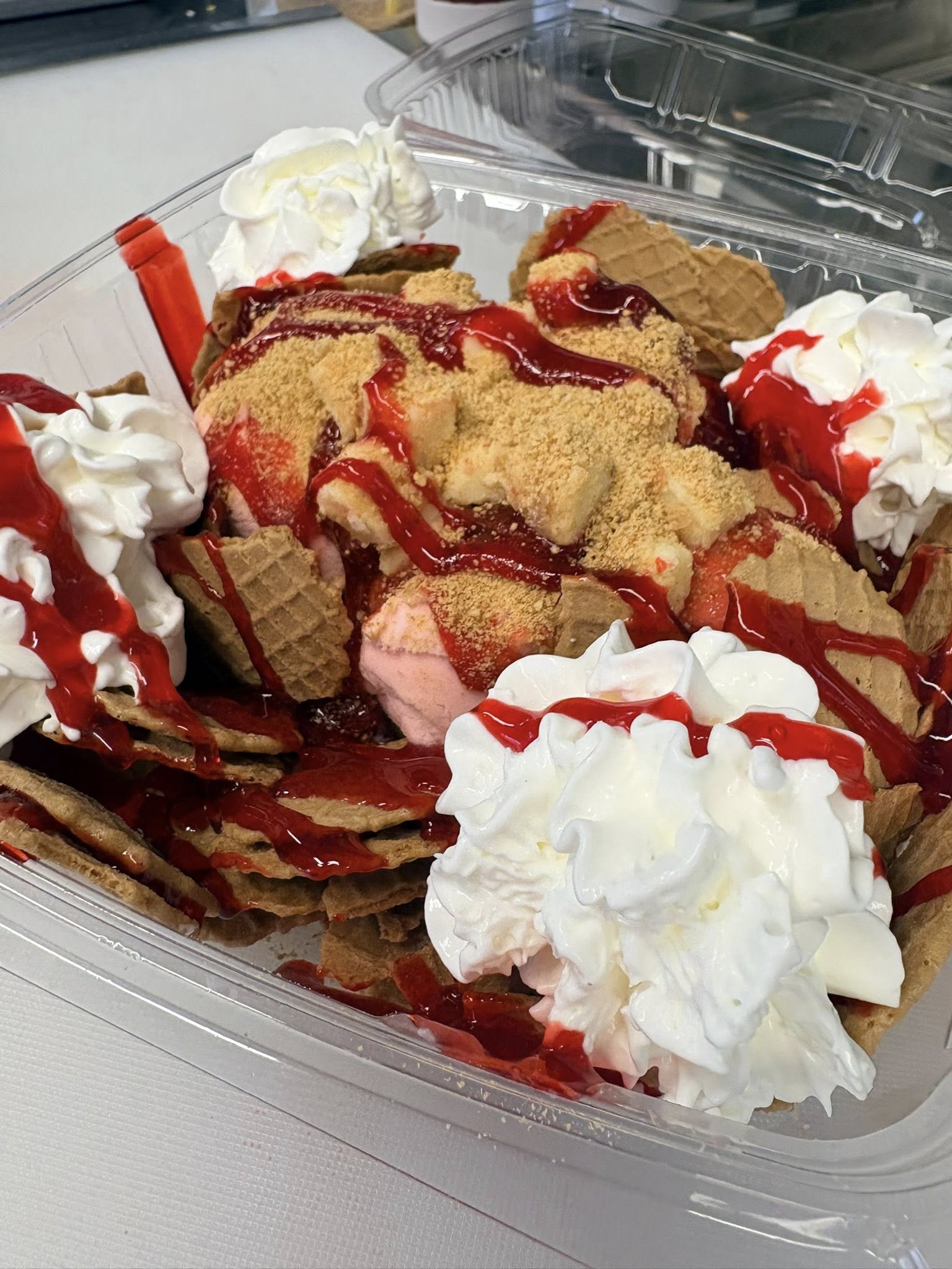 Ice cream dessert