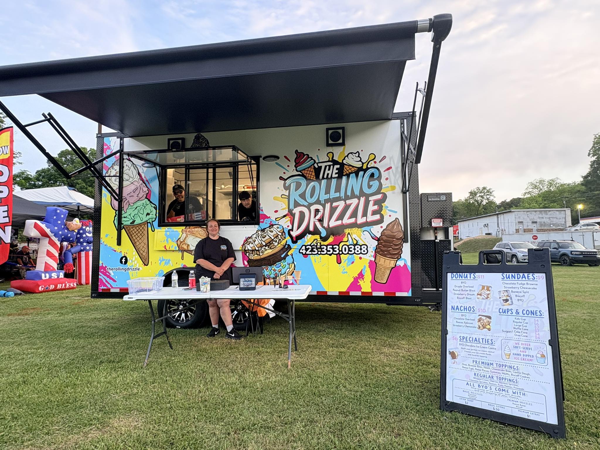 Rolling Drizzle staff